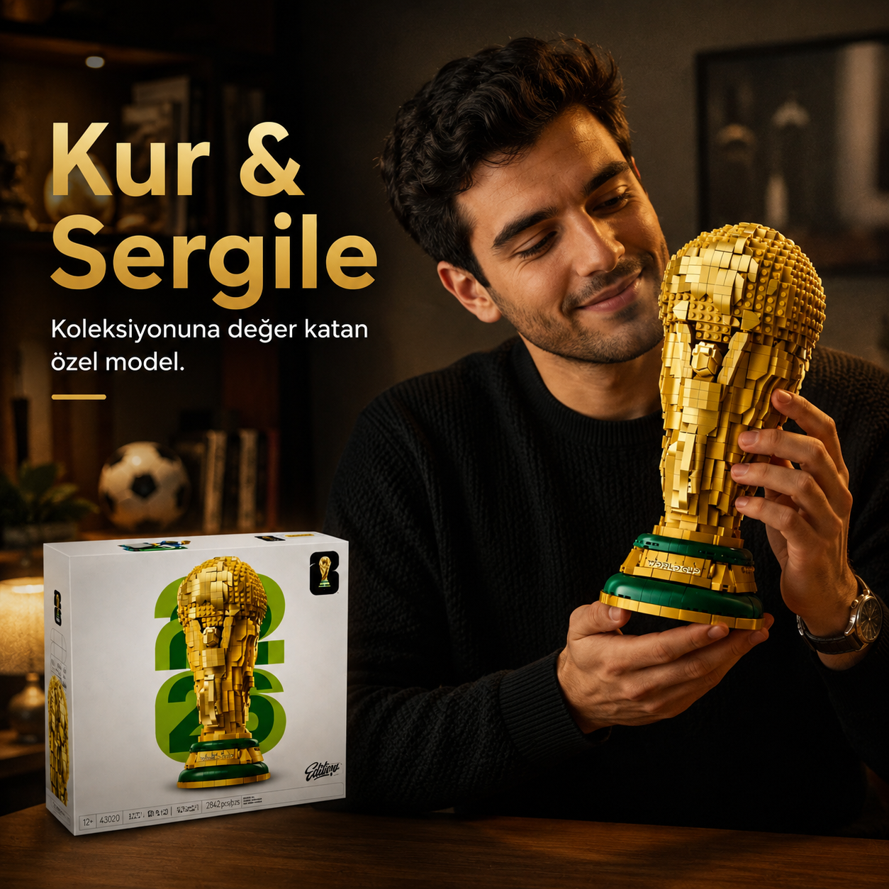 CupBrick™ Şampiyonluk Kupası Yapım Seti