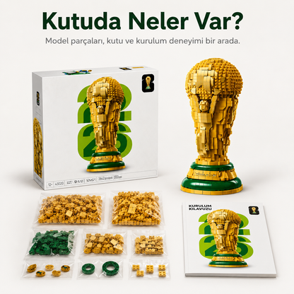 CupBrick™ Şampiyonluk Kupası Yapım Seti